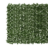 Balkon-Sichtschutz mit Dunkelgrünen Blättern 300x150 cm - Place-X Shop