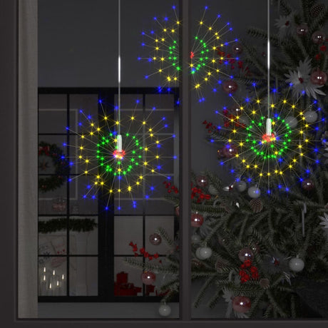 Feuerwerkslicht Weihnachtsdeko Mehrfarbig 20 cm 140 LEDs - Place-X Shop
