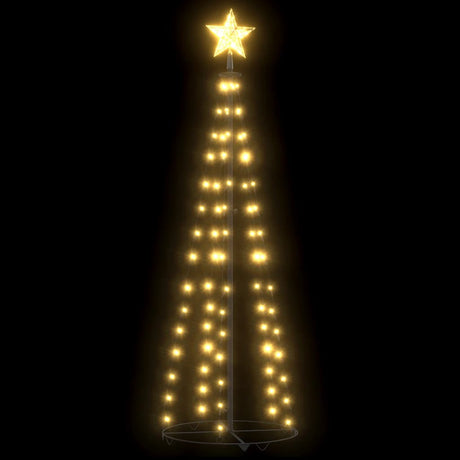 Weihnachtsbaum Kegelform 84 LEDs Deko Warmweiß 50x150 cm - Place-X Shop