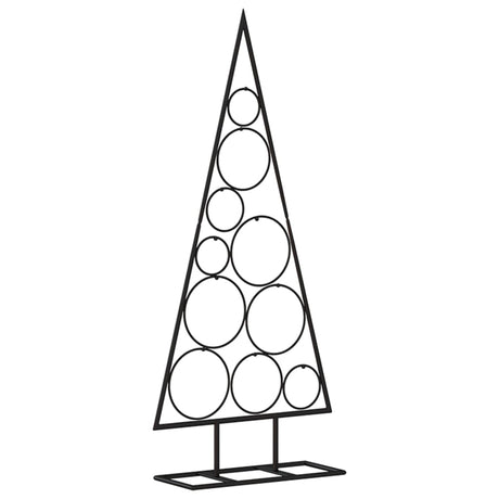 Metall-Weihnachtsbaum für Dekorationen Schwarz 90 cm - Place-X Shop