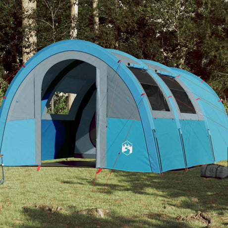 Campingzelt 4 Personen Blau 483x340x193 cm 185T Taft - Place-X Shop