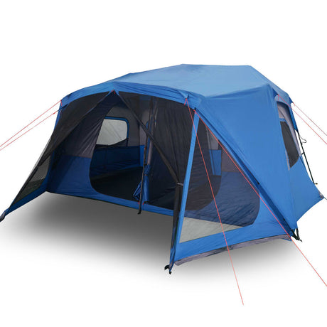 Campingzelt 10 Personen Blau 443x437x229 cm - Place-X Shop