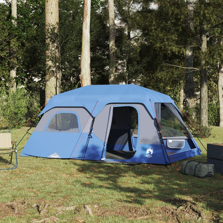 Campingzelt 9 Personen Blau 441x288x217 cm - Place-X Shop