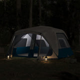 Campingzelt mit LED Blau 443x437x229 cm - Place-X Shop