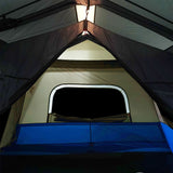 Campingzelt mit LED Blau 443x437x229 cm - Place-X Shop