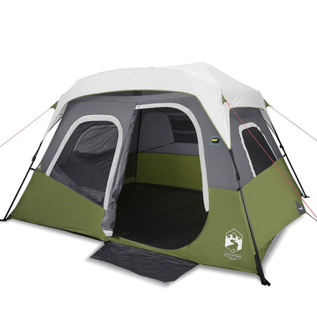 Campingzelt mit LED Hellgrün 344x282x212 cm - Place-X Shop