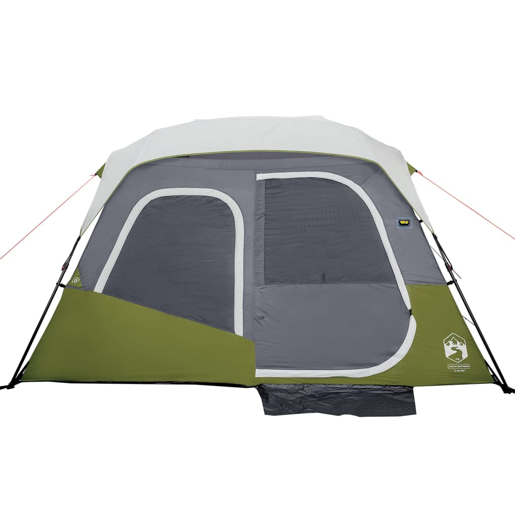 Campingzelt mit LED Hellgrün 344x282x212 cm - Place-X Shop
