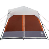 Campingzelt mit LED Grau und Orange 441x288x217 cm - Place-X Shop