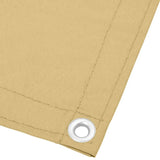 Balkonsichtschutz Sandfarben 75x600 cm 100 % Polyester-Oxford - Place-X Shop