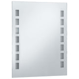 Badezimmer-Wandspiegel mit LEDs 50x60 cm - Place-X Shop