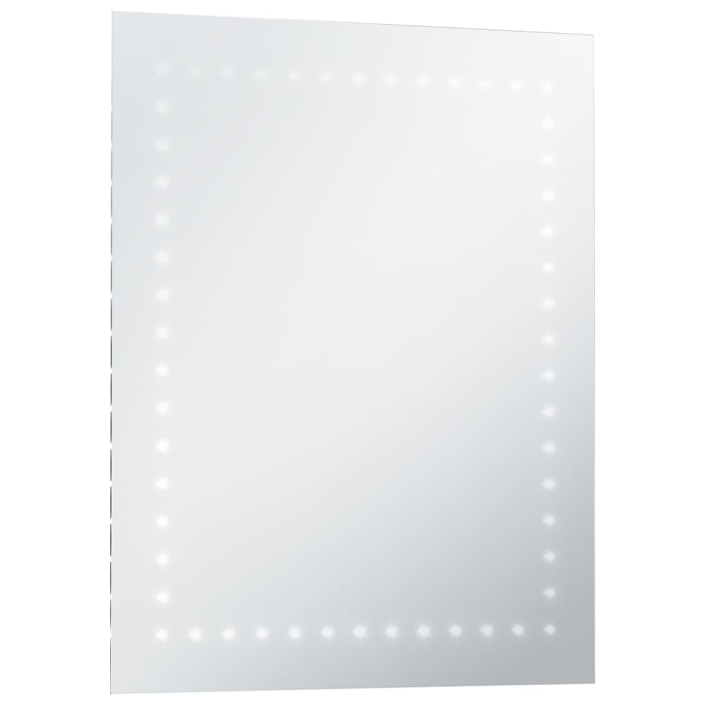 Badezimmer-Wandspiegel mit LED 50 x 60 cm - Place-X Shop