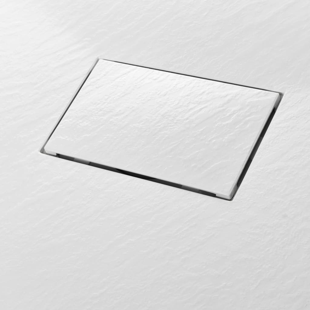 Duschwanne SMC Weiß 100×80 cm - Place-X Shop