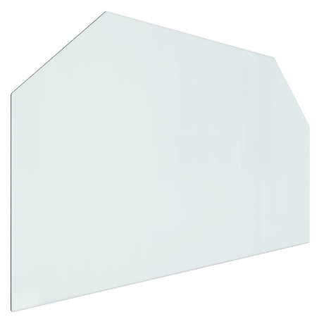 Kaminofen Glasplatte Sechseck 100x60 cm - Place-X Shop