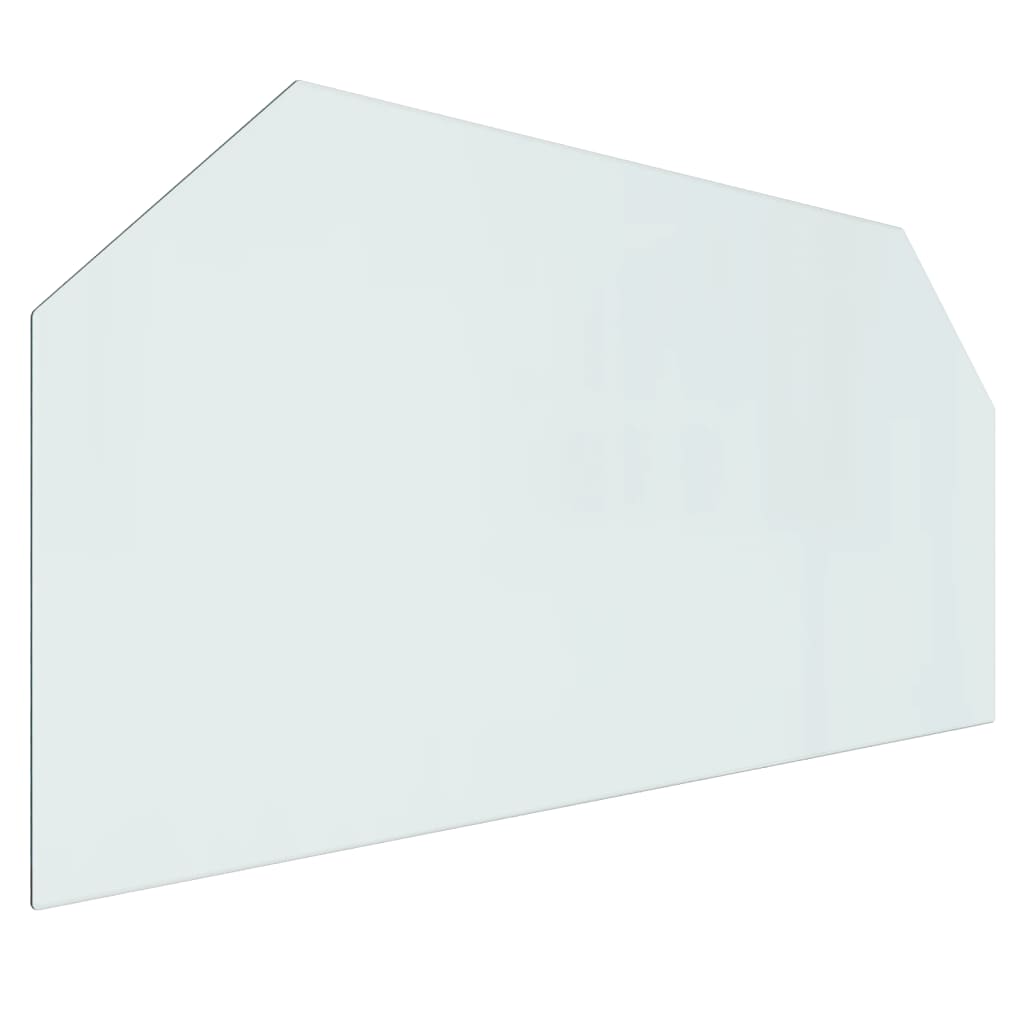 Kaminofen Glasplatte Sechseck 120x60 cm - Place-X Shop