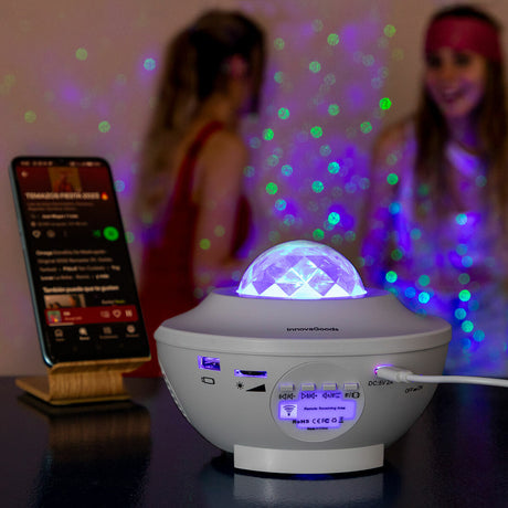 LED-Sternenprojektor mit Lautsprecher Sedlay InnovaGoods - Place-X Shop