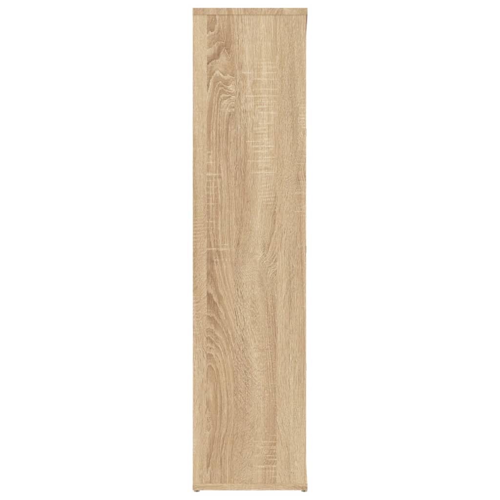 Bücherregal Sonoma-Eiche 50x25x106 cm Holzwerkstoff