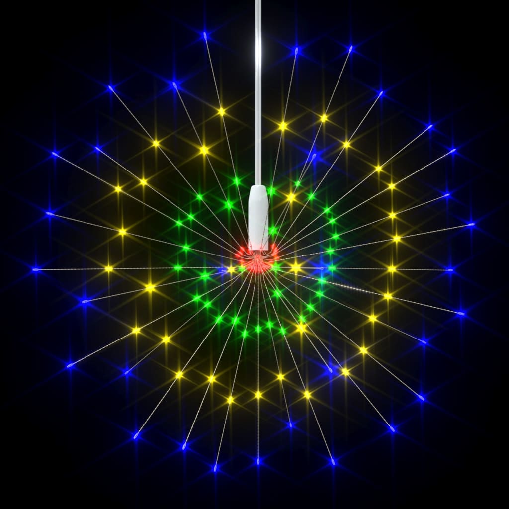 Feuerwerkslicht Weihnachtsdeko Mehrfarbig 20 cm 140 LEDs - Place-X Shop