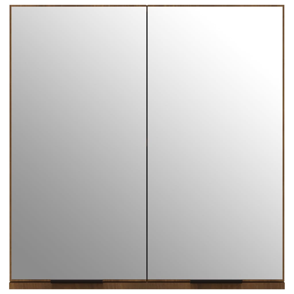 Bad-Spiegelschrank Braun Eichen-Optik 64x20x67 cm - Place-X Shop