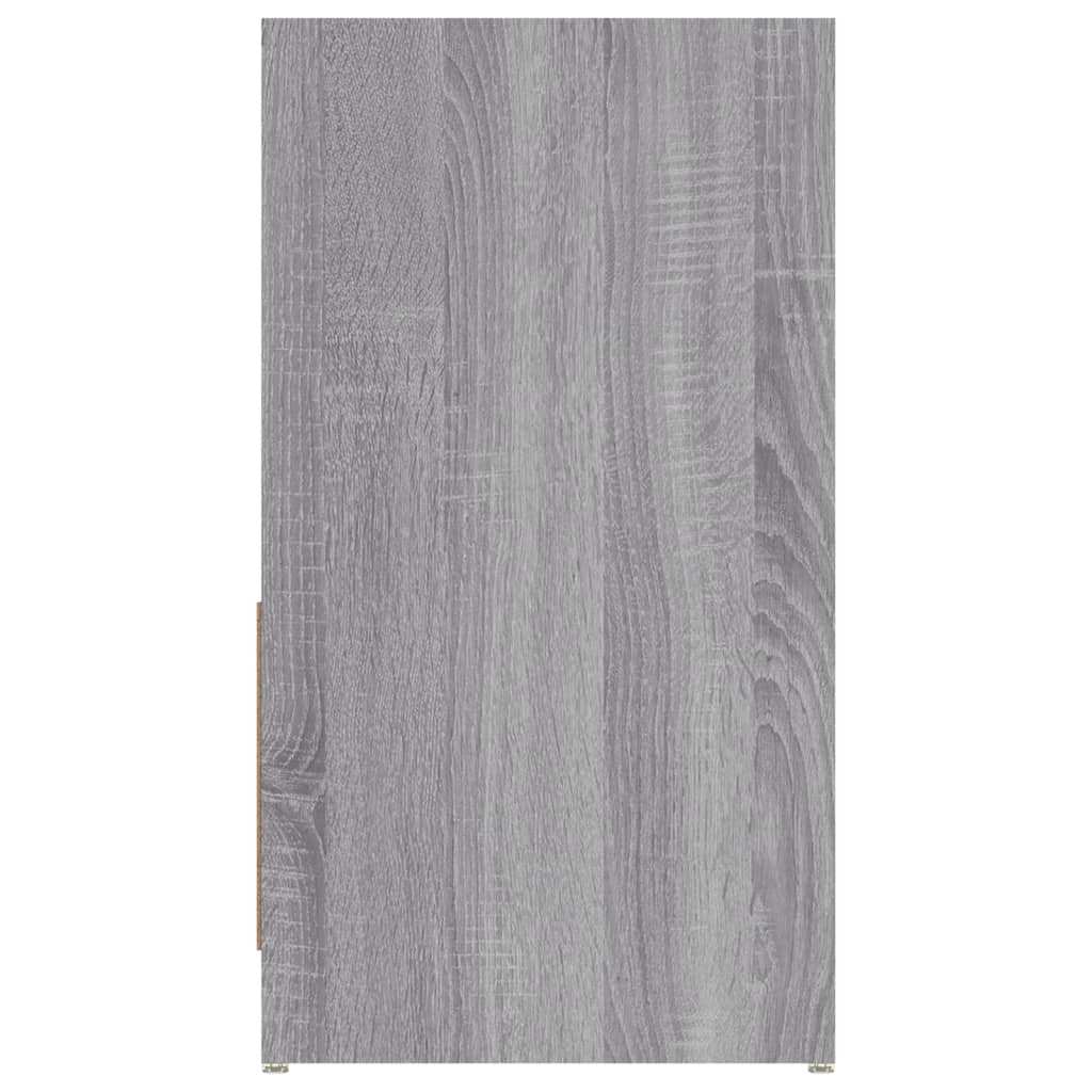 Badschrank Grau Sonoma 60x33x61 cm Holzwerkstoff