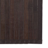 Teppich Rechteckig Dunkelbraun 60x100 cm Bambus
