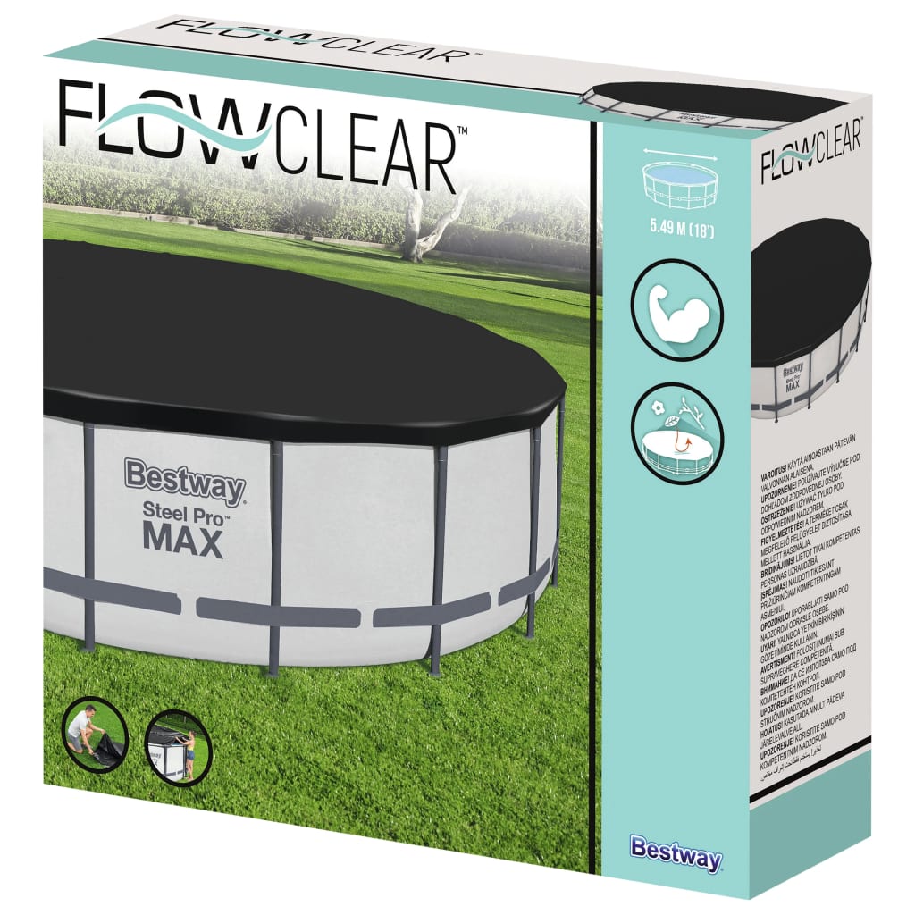 Bestway Flowclear Fast Set Poolabdeckung 555 cm - Place-X Shop
