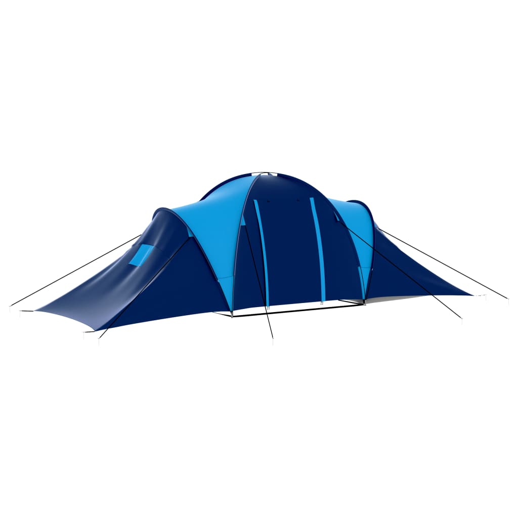 Campingzelt 9 Personen Stoff Blau und Dunkelblau - Xcelerate Your Shopping - Place-X Shop