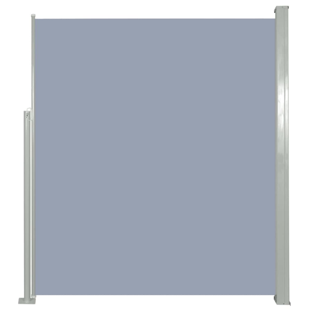 Ausziehbare Seitenmarkise 160x300 cm Grau