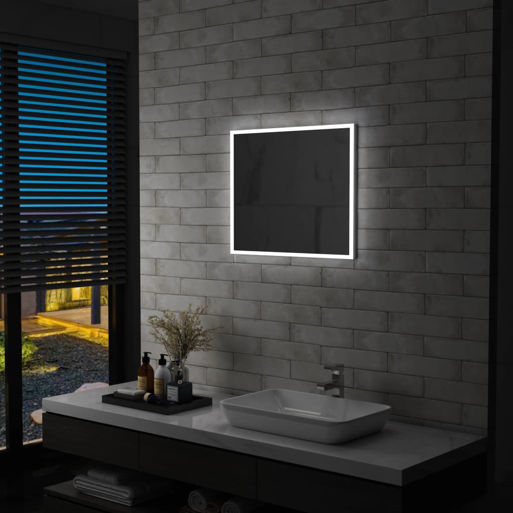 Badezimmer-Wandspiegel mit LED 60 x 50 cm - Xcelerate Your Shopping - Place-X Shop