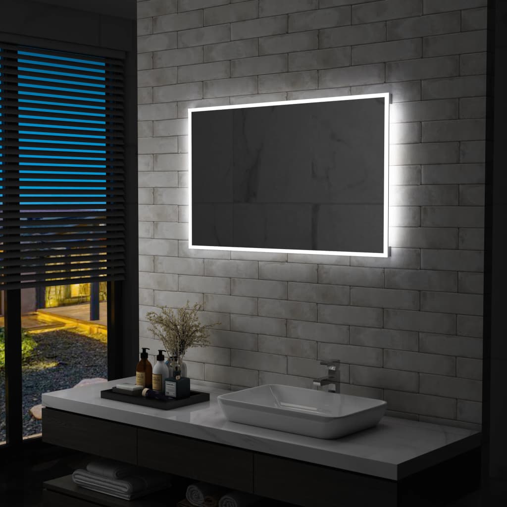 Badezimmer-Wandspiegel mit LED 100 x 60 cm - Xcelerate Your Shopping - Place-X Shop