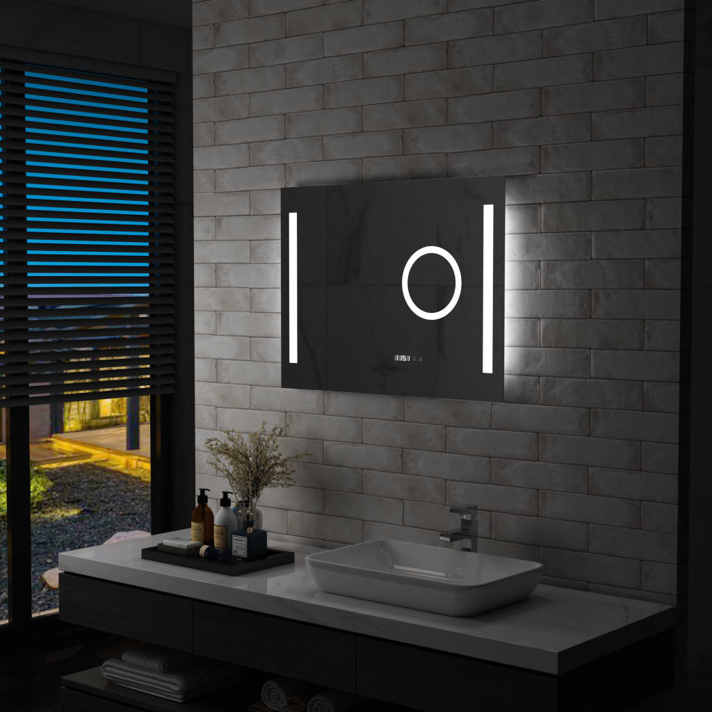 Badezimmer-Wandspiegel mit LED und Touch-Sensor 80×60 cm - Xcelerate Your Shopping - Place-X Shop