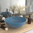 Waschbecken Keramik Hellblau Rund - Xcelerate Your Shopping - Place-X Shop