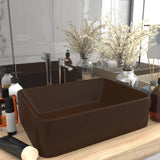 Luxus-Waschbecken Matt Dunkelbraun 41x30x12 cm Keramik - Xcelerate Your Shopping - Place-X Shop