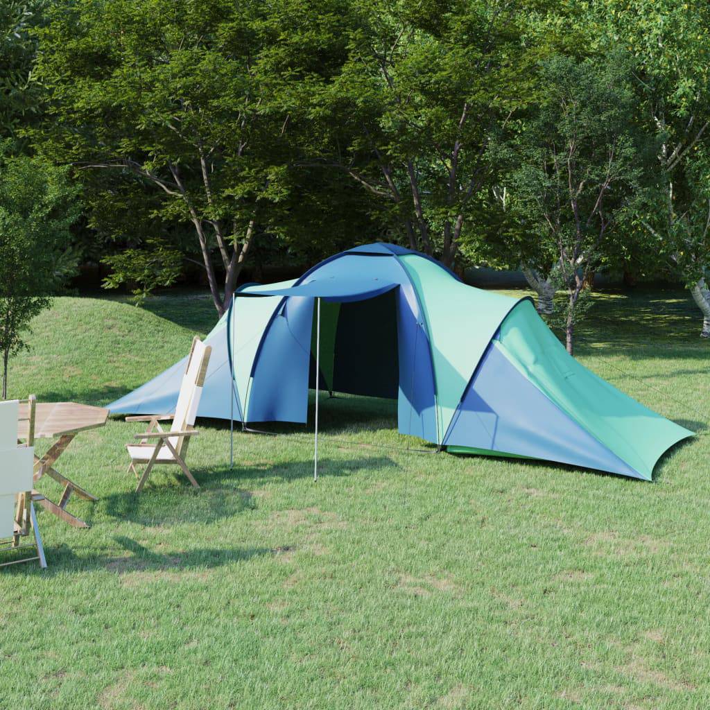 Campingzelt 6 Personen Blau und Grün - Xcelerate Your Shopping - Place-X Shop