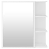 Bad-Spiegelschrank Weiß 62,5x20,5x64 cm Holzwerkstoff - Place-X Shop