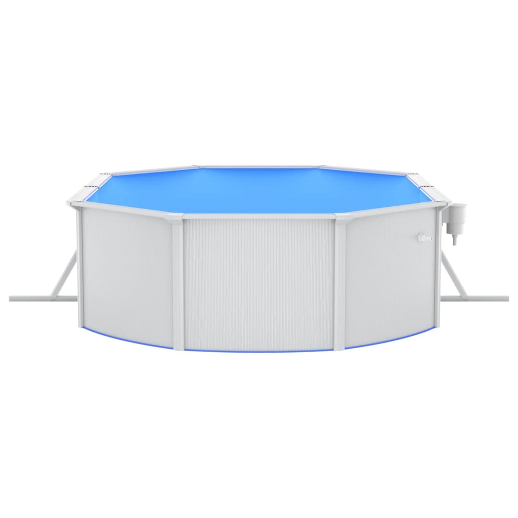 Pool mit Sandfilterpumpe 490x360x120 cm - Place-X Shop