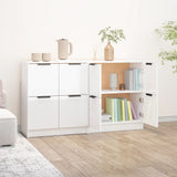 Sideboards 2 Stk. Hochglanz-Weiß 60x30x70 cm Holzwerkstoff - Xcelerate Your Shopping - Place-X Shop