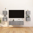 TV-Wandschrank 8 Stk. Grau Sonoma 30,5x30x30 cm - Xcelerate Your Shopping - Place-X Shop