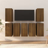 TV-Schränke 7 Stk. Braun Eichen-Optik 30,5x30x60 Holzwerkstoff - Xcelerate Your Shopping - Place-X Shop