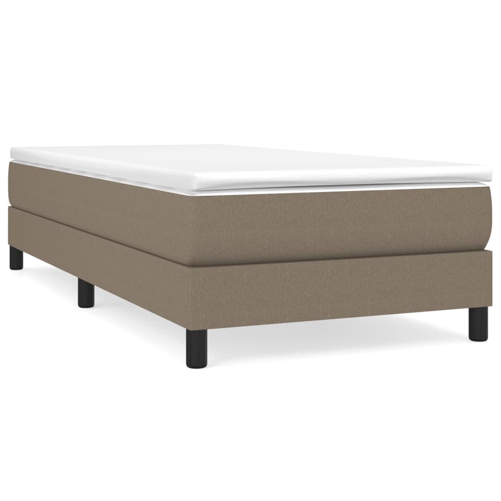 Boxspringbett Taupe 100x200 cm Stoff - Xcelerate Your Shopping - Place-X Shop