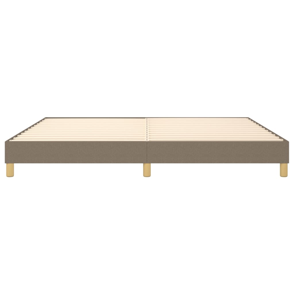 Boxspringbett Taupe 200x200 cm Stoff - Xcelerate Your Shopping - Place-X Shop