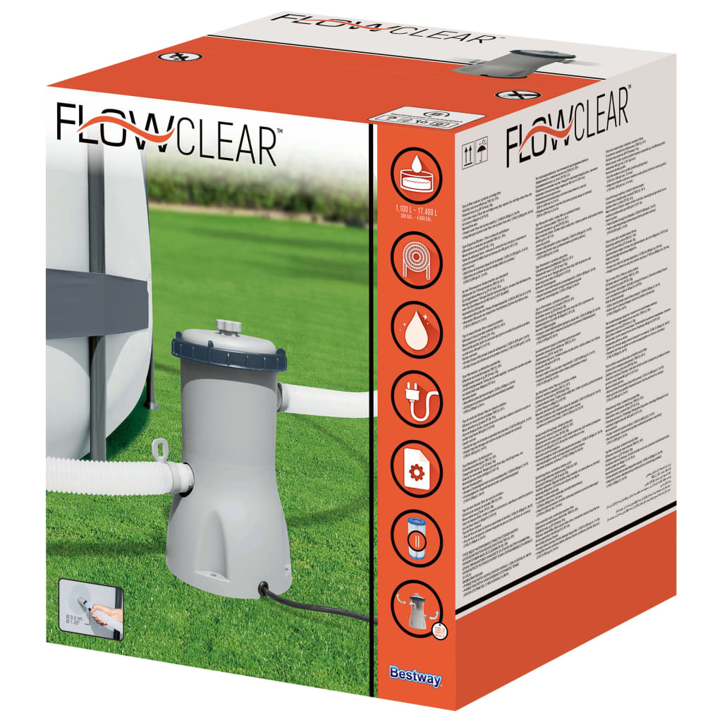 Bestway Pool-Filterpumpe Flowclear 3028 L/h - Place-X Shop